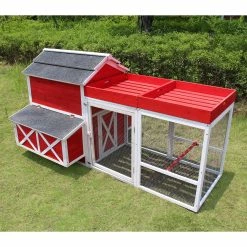 Brand new 🧨 Zoovilla Merry Products Red Barn Chicken Coop ⌛