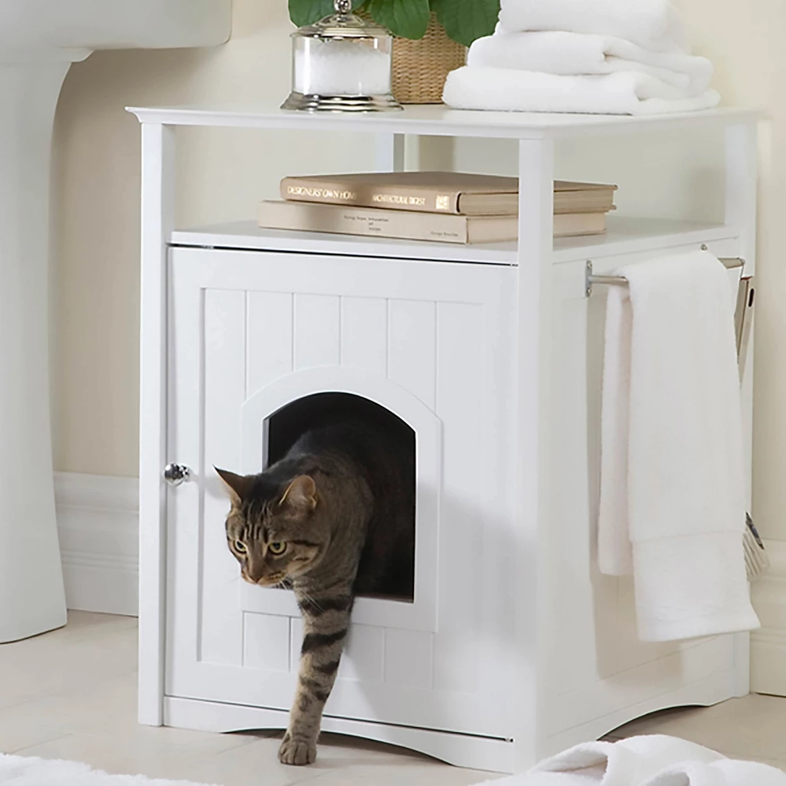 Top 10 ๐งจ Zoovilla Cat Washroom, White ๐คฉ