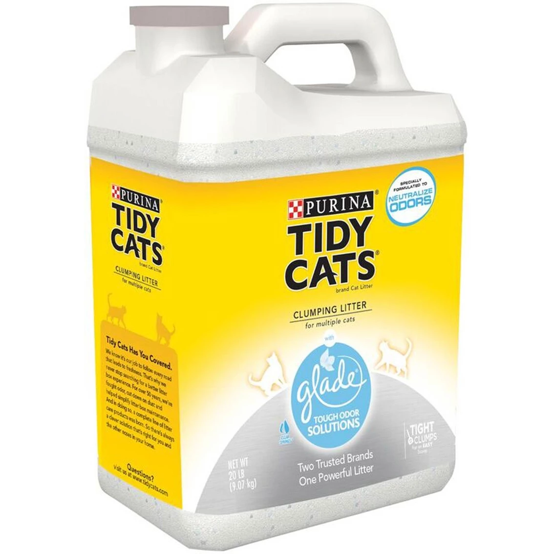 Best deal ๐ Tidy Cats Glade Tough Odor Solutions Clumping Cat Litter Jug ๐
