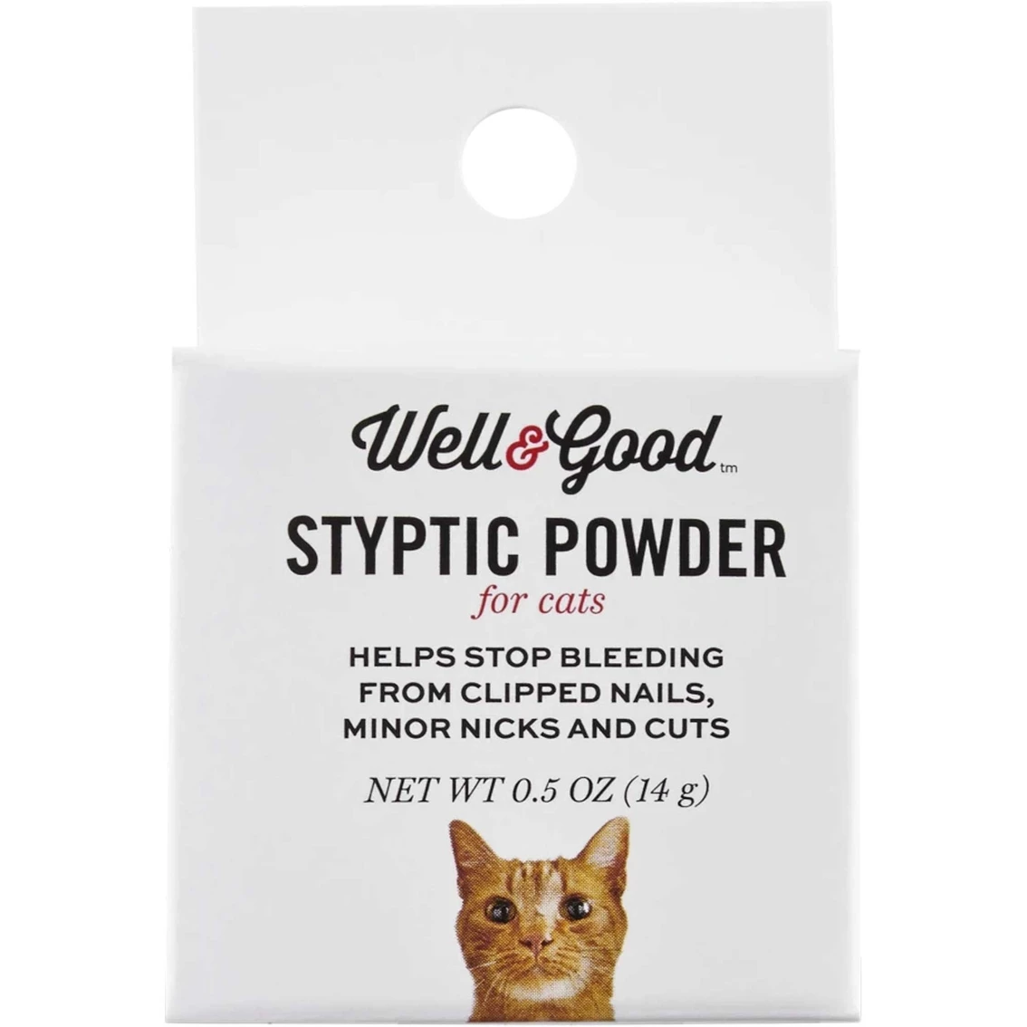 Discount ๐ฏ Well & Good Styptic Powder For Cats 0.5 Oz. ๐