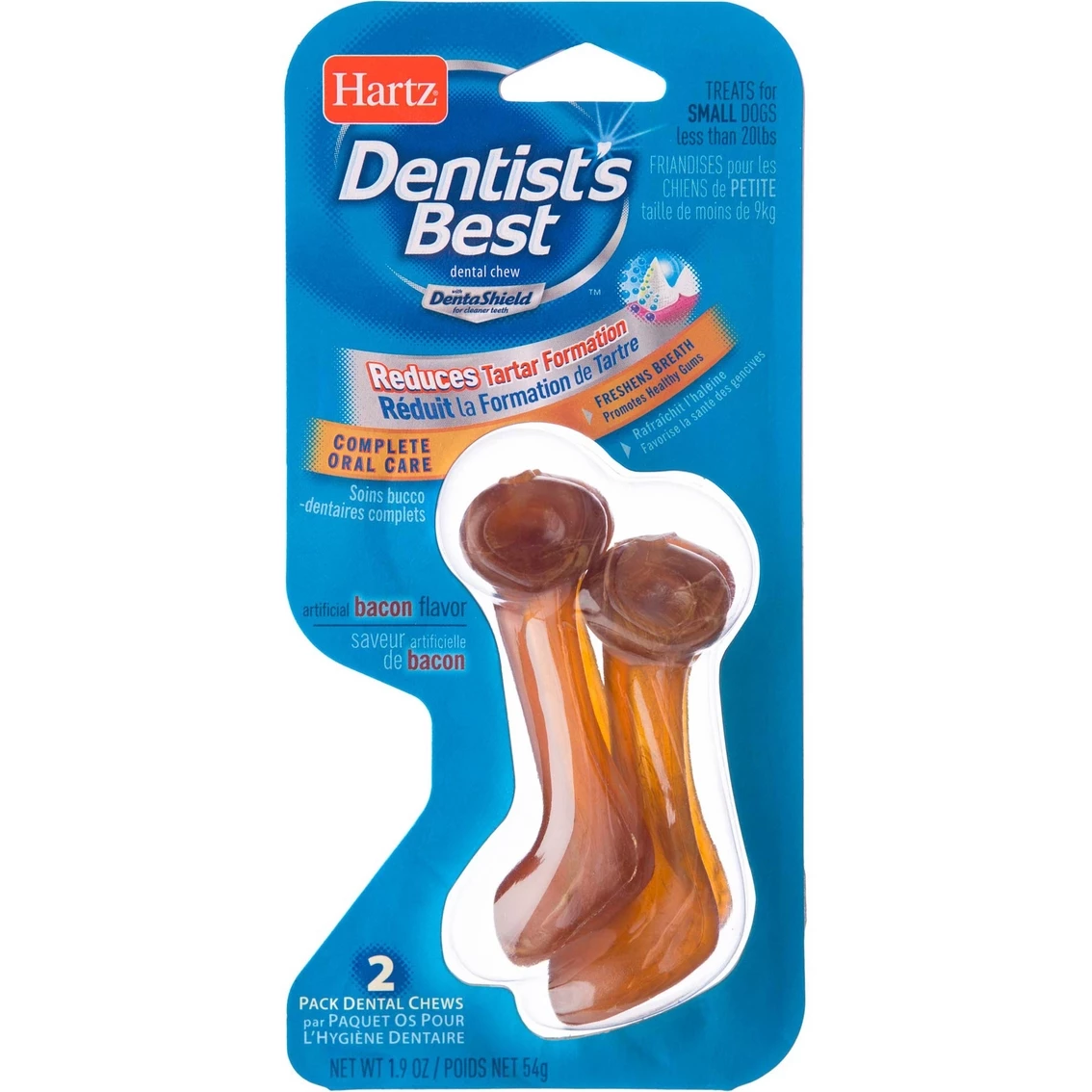Brand new 💯 Hartz Dentist's Best Bacon Flavor Dental 🦮 Dog Treats 🔔