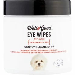 Promo 🛒 Well & Good 🐕 Dog Eye Wipes 100 Pk. 😍