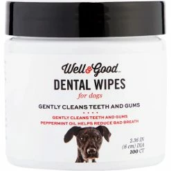 Budget 🎁 Well & Good 🐕 Dog Dental Wipes 100 Pk. 😉