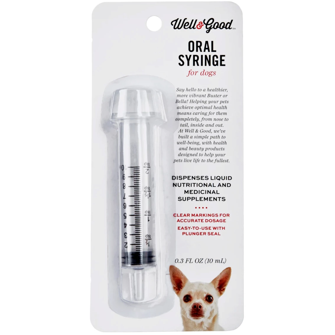 Wholesale ๐ Well & Good ๐ฆฎ Dog Oral Syringe ๐