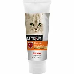 Cheapest 🎁 Nutri-Vet Paw Gel Hairball Salmon Cat Supplements 3 Oz. ✔️