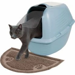 Buy ⭐ Petmate Arm & 🔨 Hammer Half Circle Litter Mat ✔️