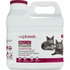 Best reviews of ✨ So Phresh Dual Odor Guard Scoopable Cat Litter 16 Lb. 💯